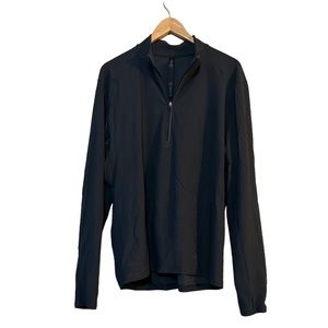 Lululemon men’s dark gray large 1/4 zip pullover